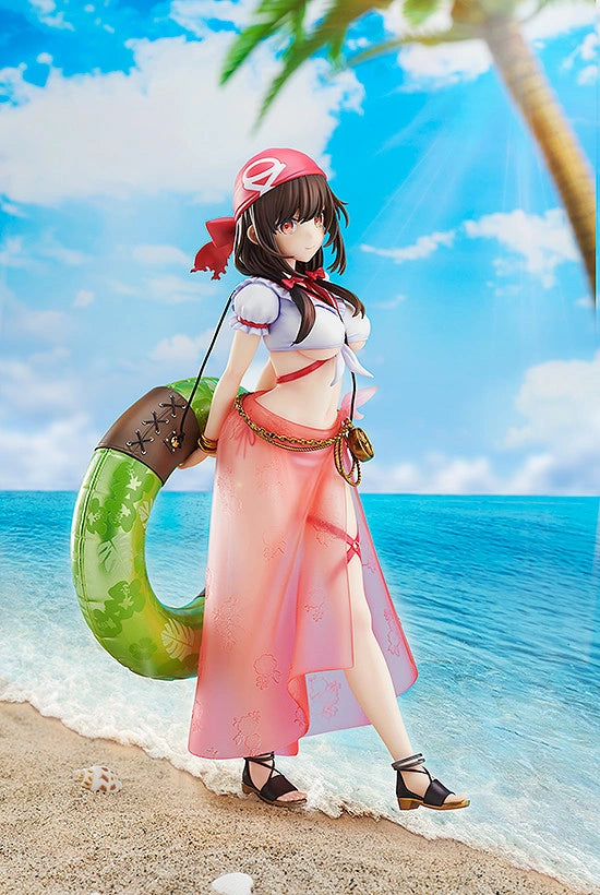 Kono Subarashii Sekai ni Shukufuku wo! Statue 1/7 Yunyun Light Novel Cosplay On The Beach Ver