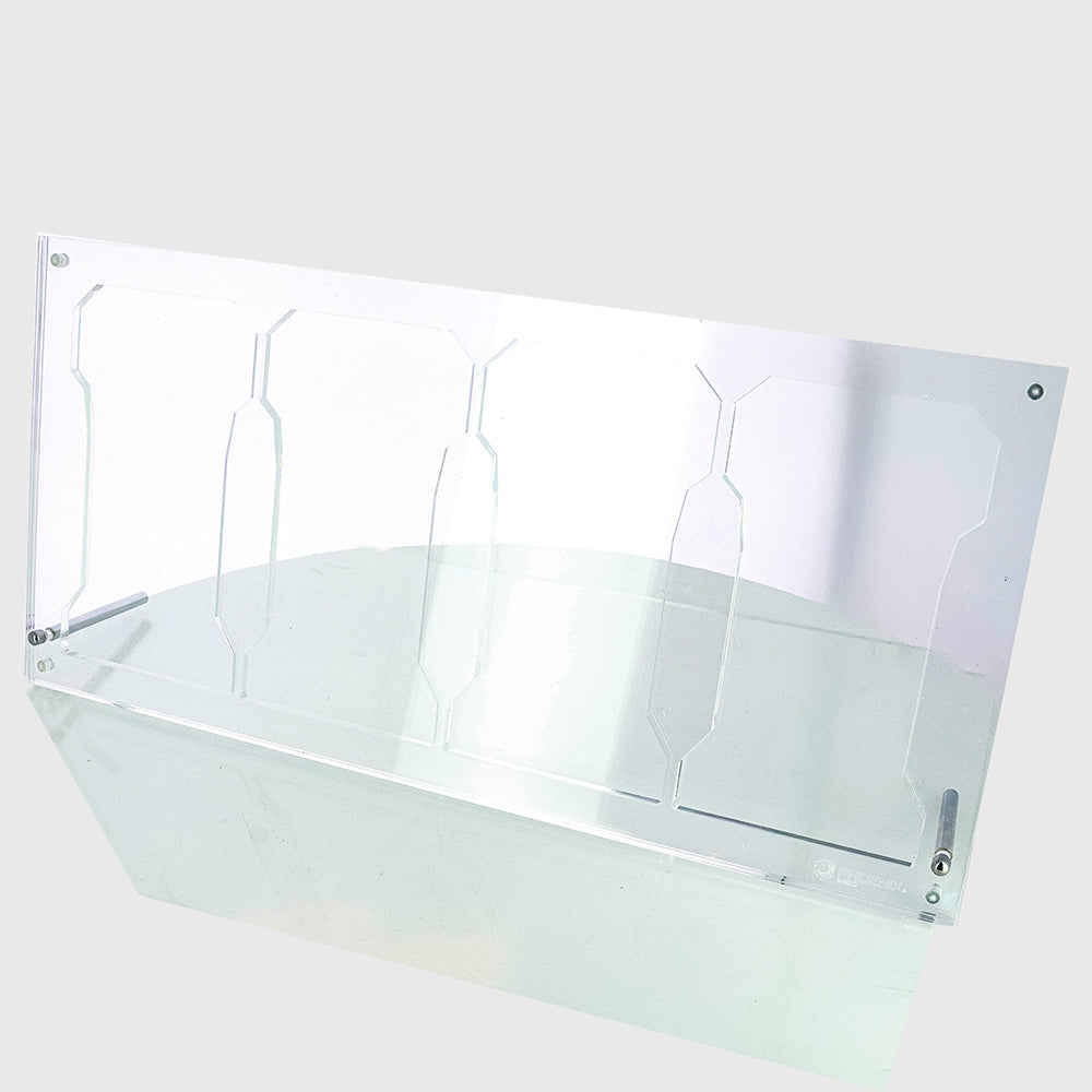 Display - Pokemon - Acrylic Case - (4) Booster sous Blister - UV99 - Clear