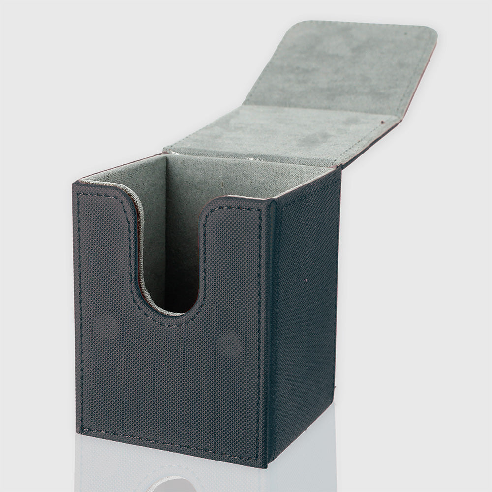 Sleeves - Deck Box 100+ - Black - Magnetic Closure - Black