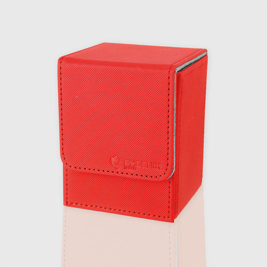 Sleeves - Deck Box 100+ - Red - Magnetic Closure - Red