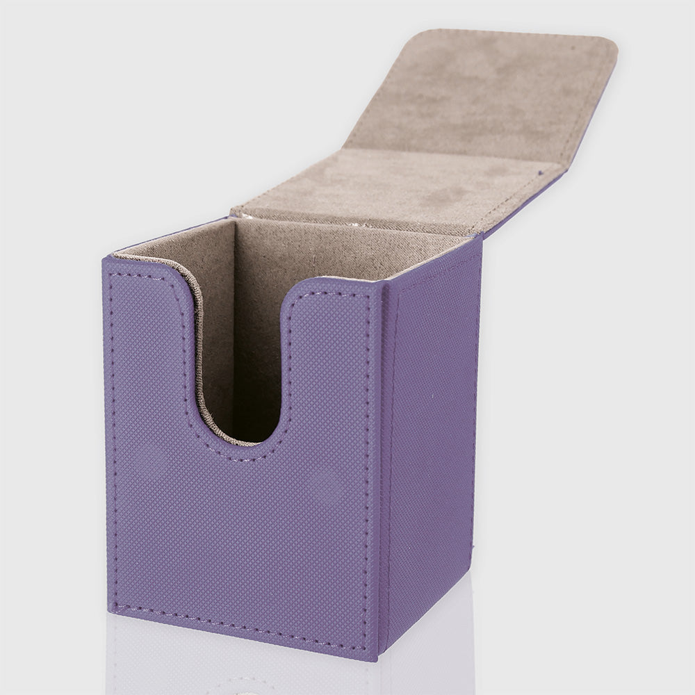 Sleeves - Deck protec box deluxe magnetique purple