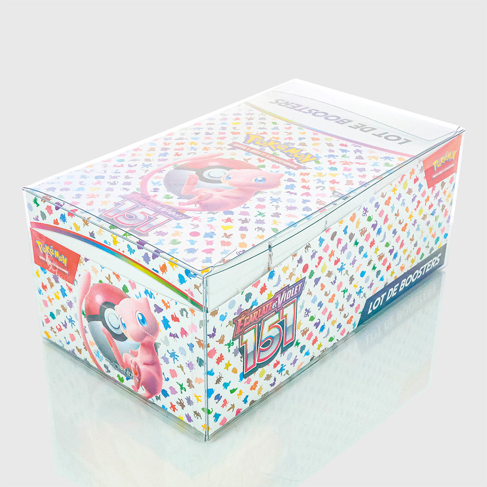 Case - Pokemon - 12x Crystal Box - Pokemon Bundle - Clear