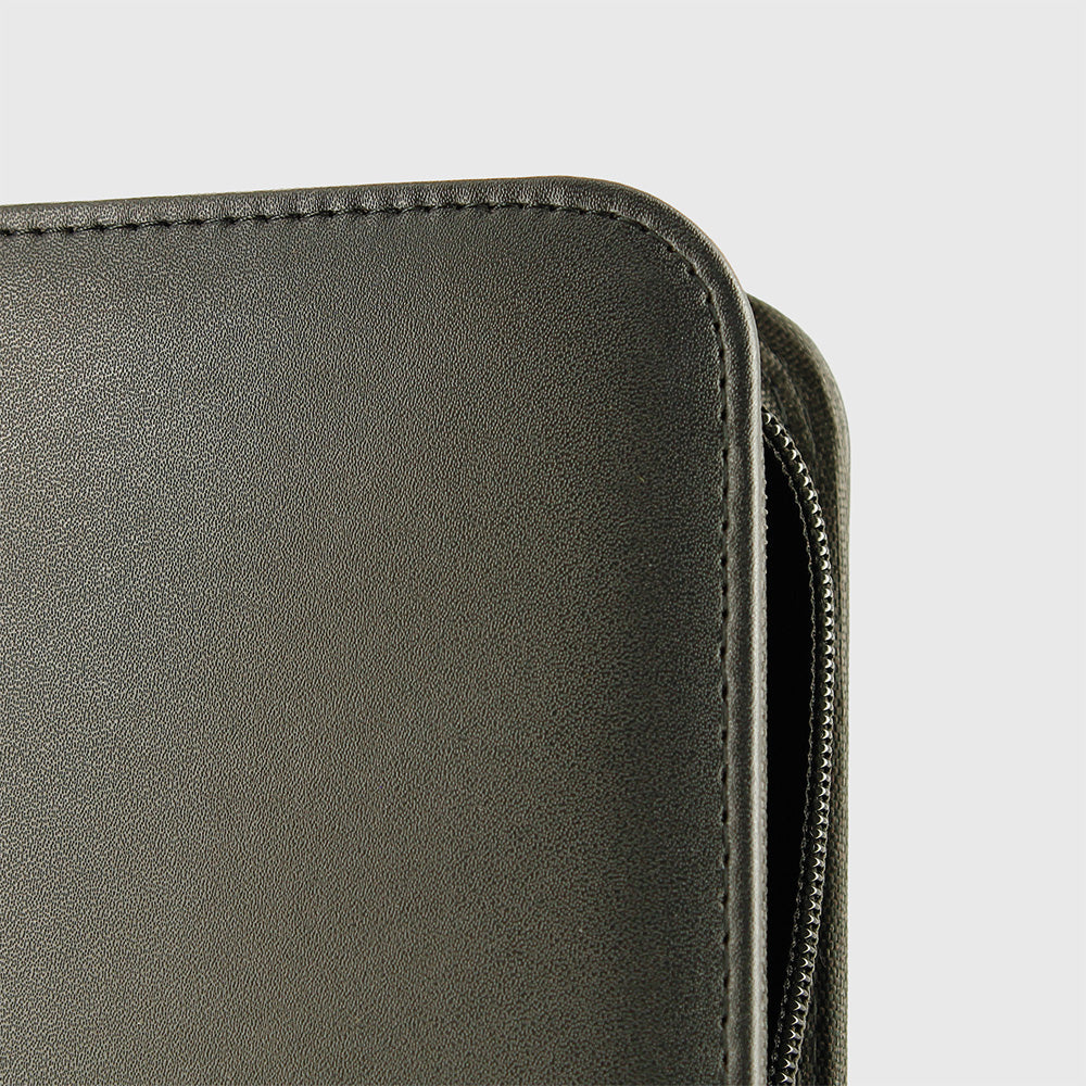 Portfolio - Zipper 360 Toploader - Black - Deluxe - Black