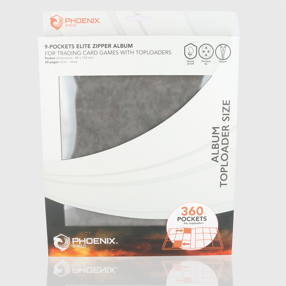 Portfolio - Zipper 360 Toploader - Grey - Elite - Grey