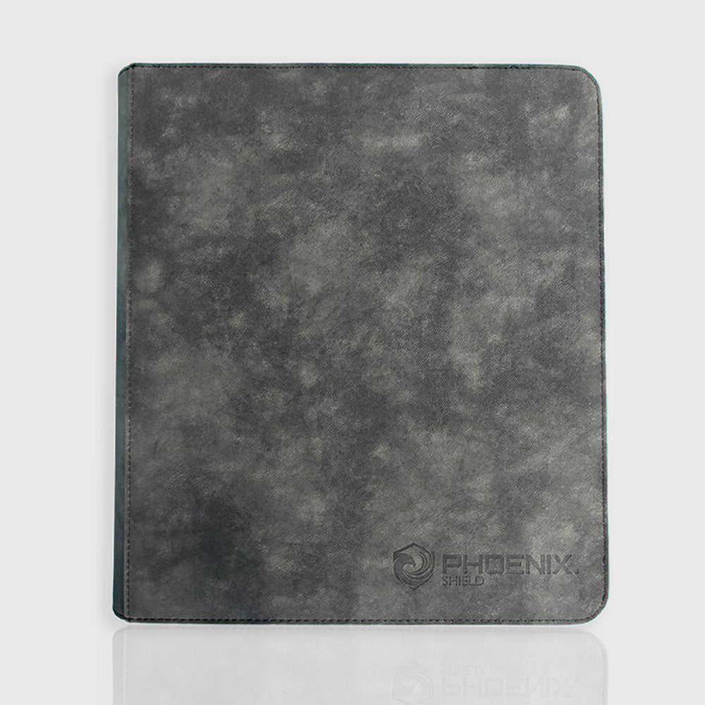 Sleeves - Prestige Ringed Binder Zip 9 Pockets Velvet Black - Black