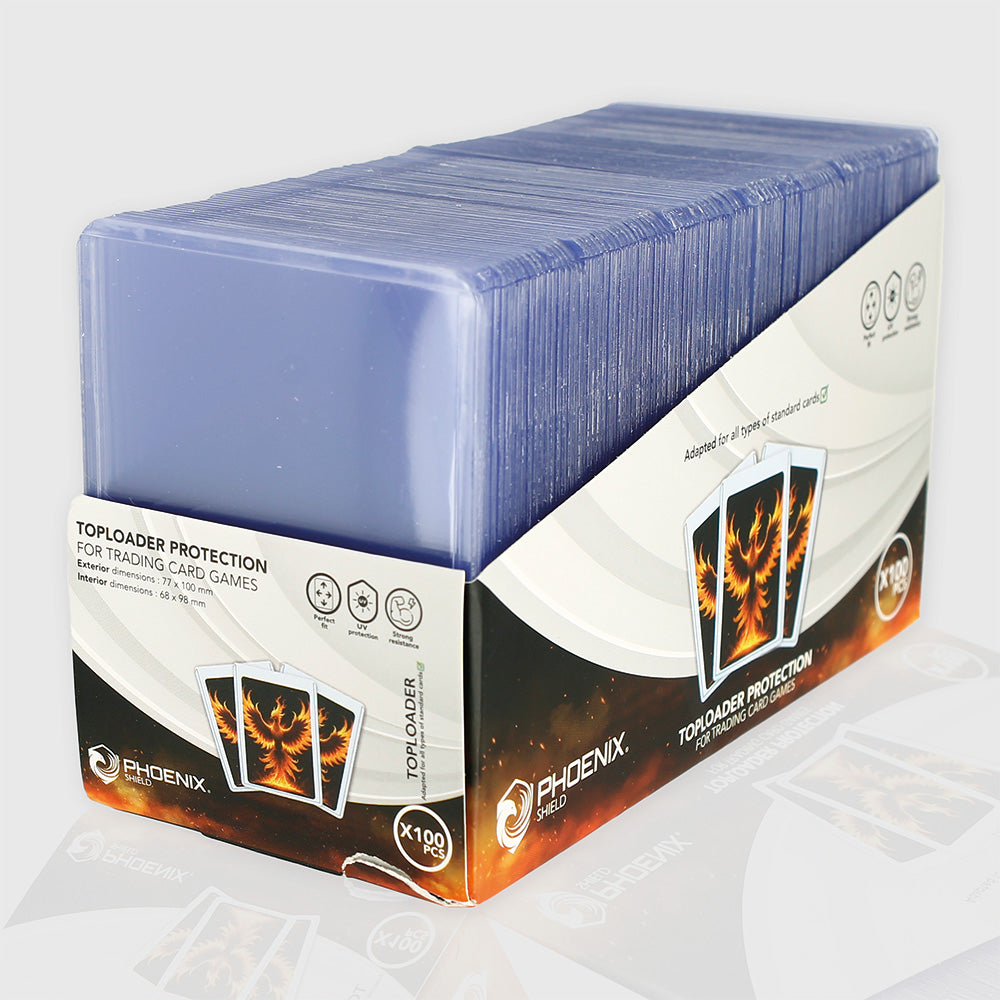Sleeves - 100x Toploader - 35 pt - Standard - Clear