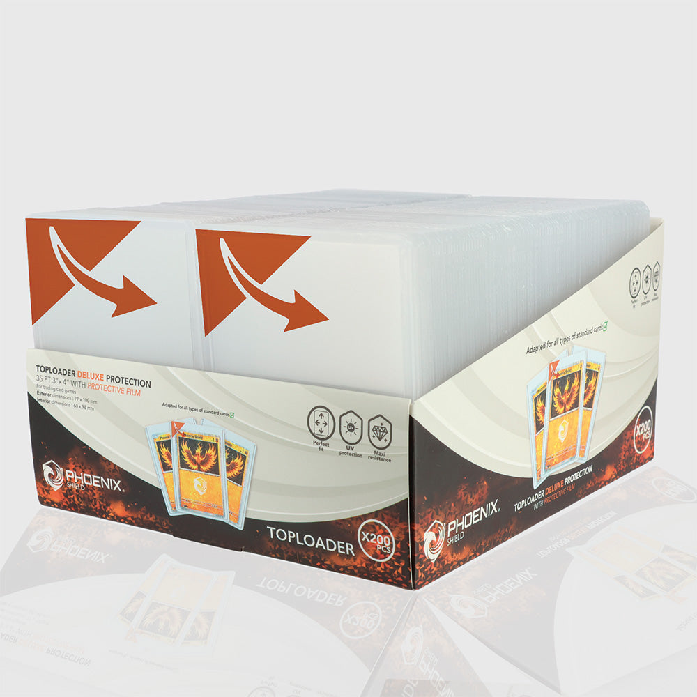 Sleeves - Toploader Protective Film x200 - Clear