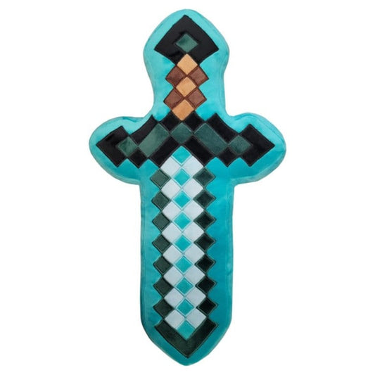 Plush - Minecraft - Diamond Sword - Blue