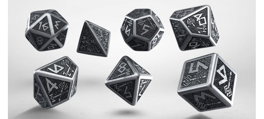 RPG - Dices - Dwarven - Silver