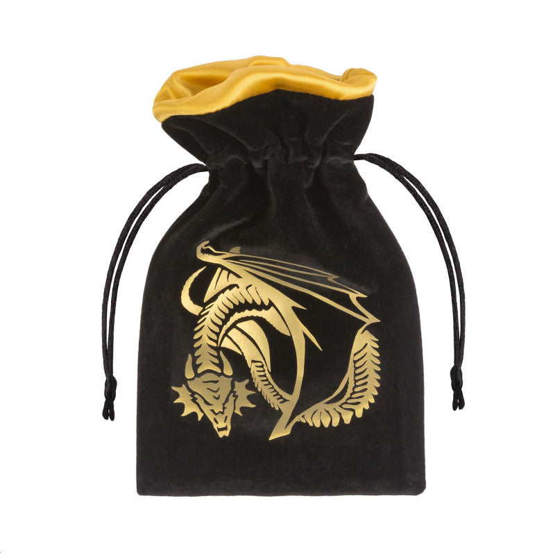 RPG - Dice bag - Dragon - Black