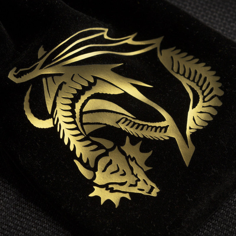 RPG - Dice bag - Dragon - Black
