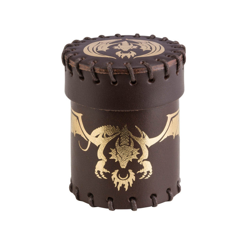 RPG - Dices - Accessories - Flying Dragon - Dice Box - Brown