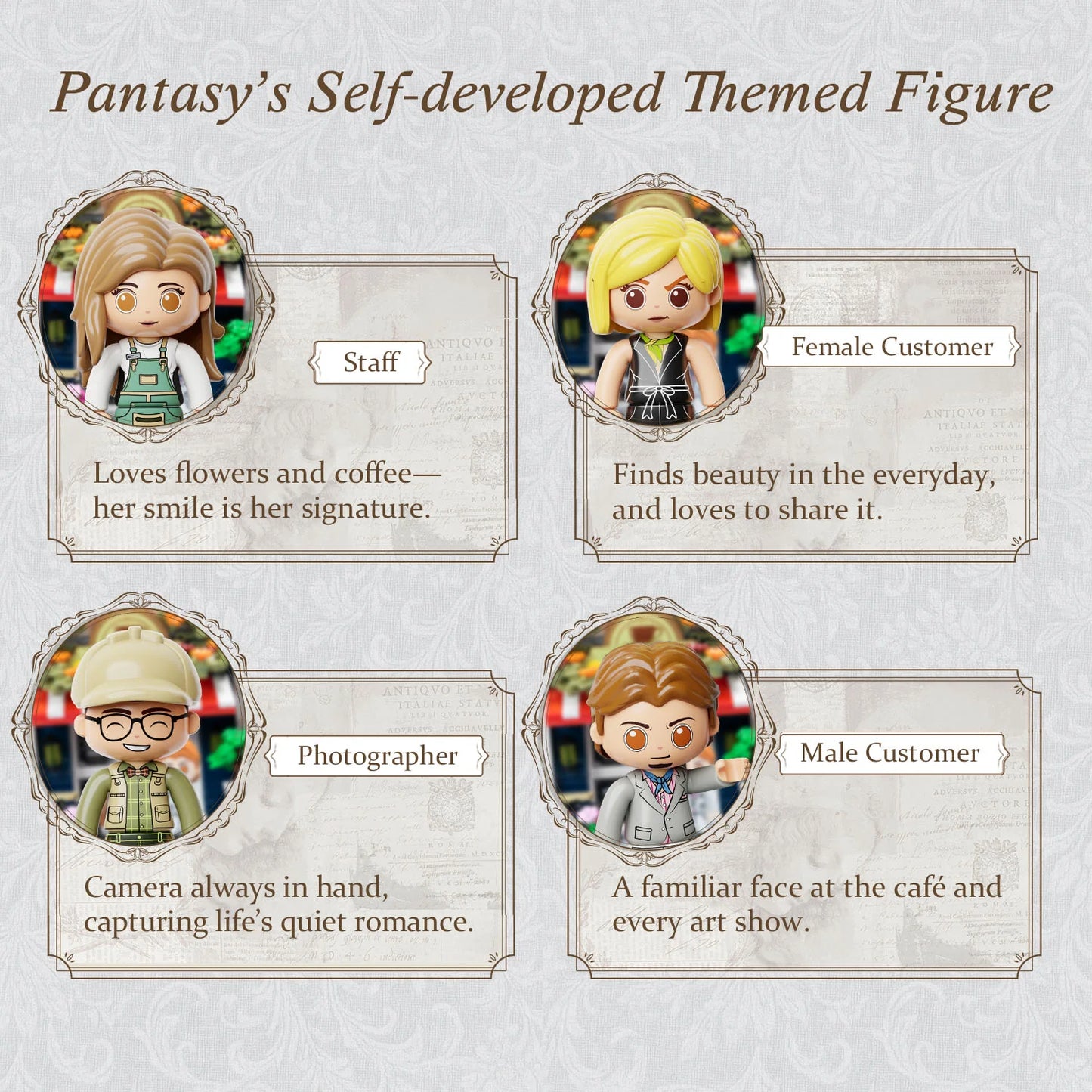 Retro Collection Pantasy 85032 Blossom Cafe 42cm