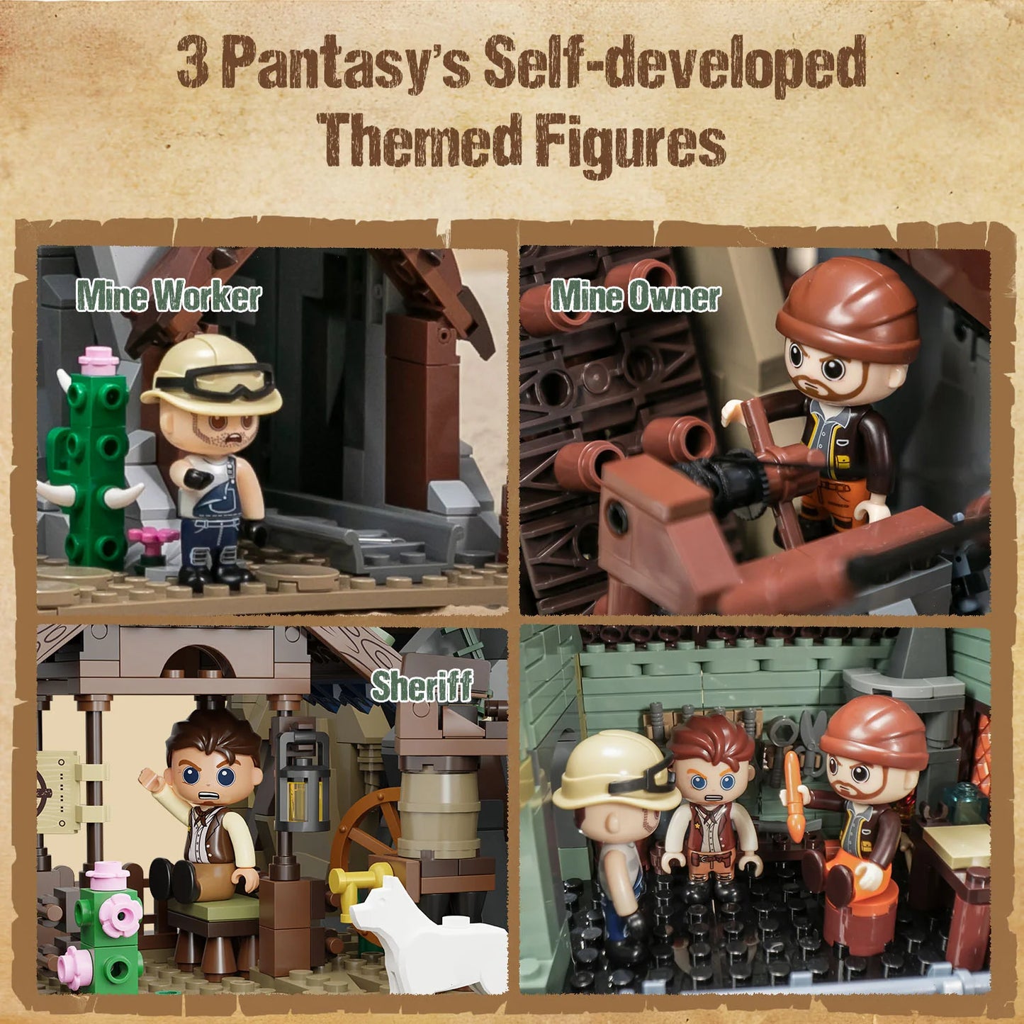 Pantasy 85025 Western Mine 40cm