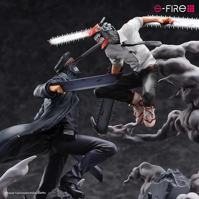 CHAINSAW MAN Super Situation Figure Chainsaw Man vs. Samurai Sword