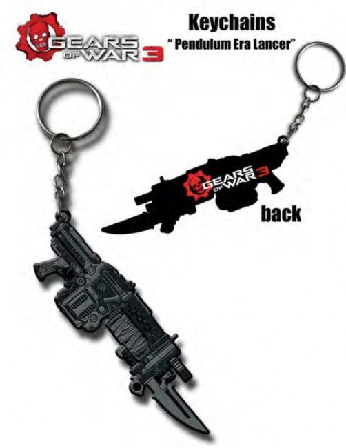 Keychain - Gears of War - Pendulum Era Lancer
