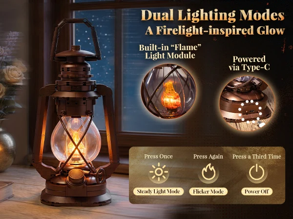 Construction kit - Retro Collection - 85056 - Kerosene Lamp