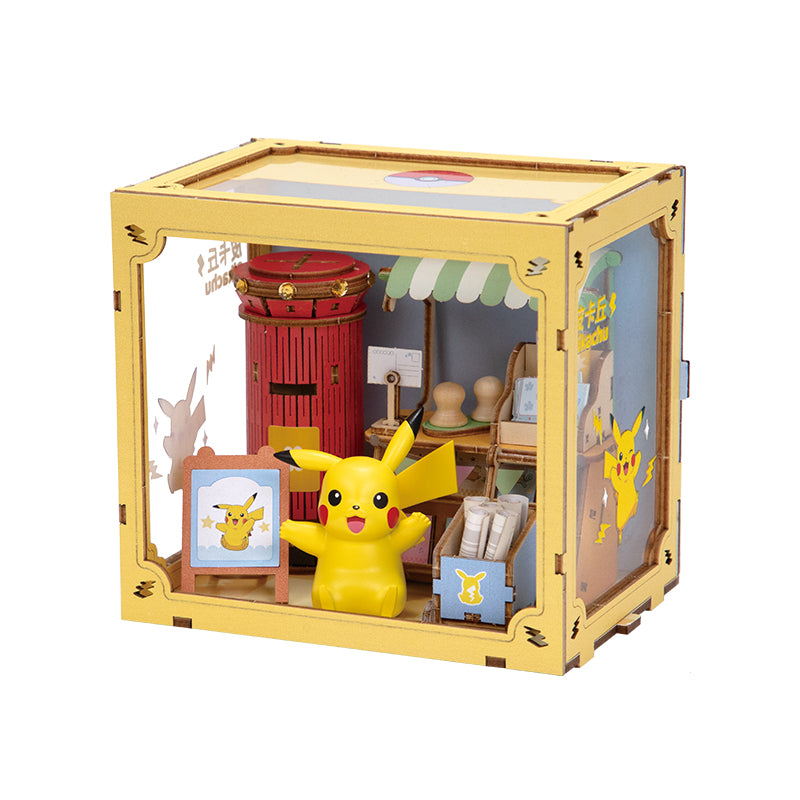 Construction kit - Pokemon - Post Office - Pikachu