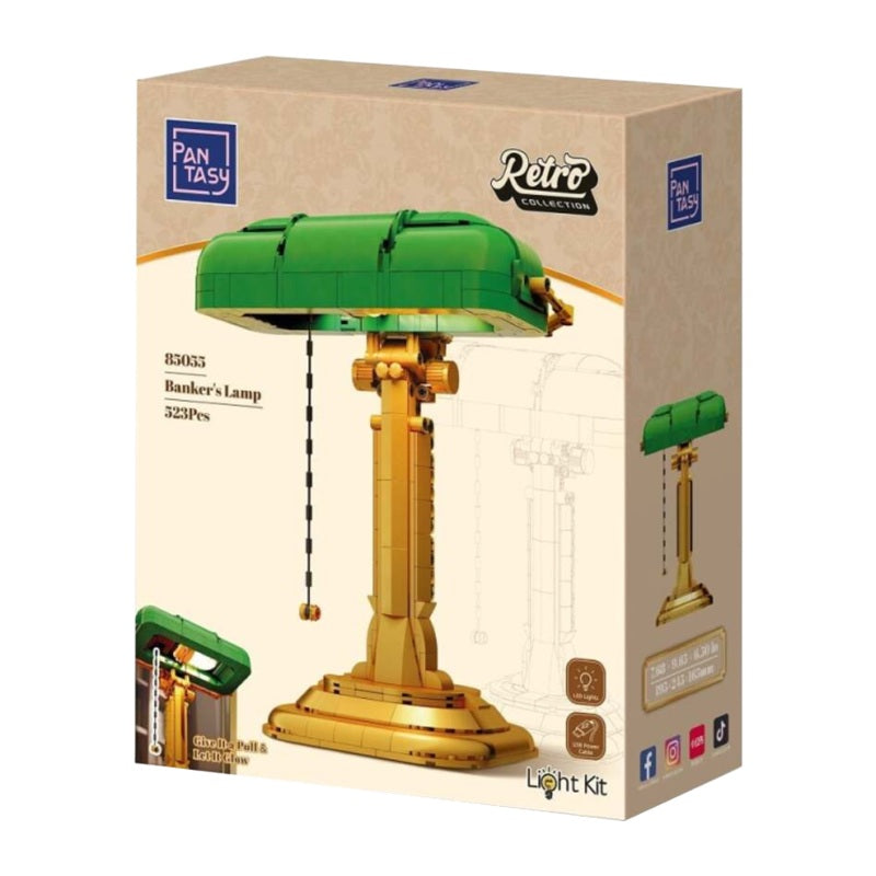 Construction kit - Retro Collection - Banker‘s Lamp