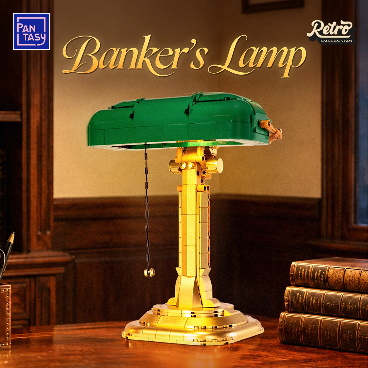 Construction kit - Retro Collection - Banker‘s Lamp