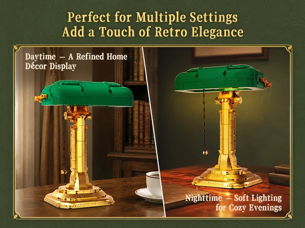 Construction kit - Retro Collection - Banker‘s Lamp
