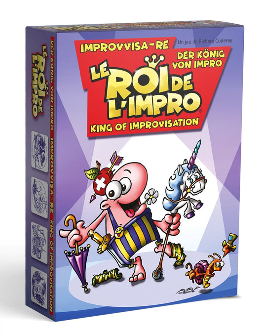 Card game - Party Game - Family - Storytelling - Divers - Le Roi de l'Impro