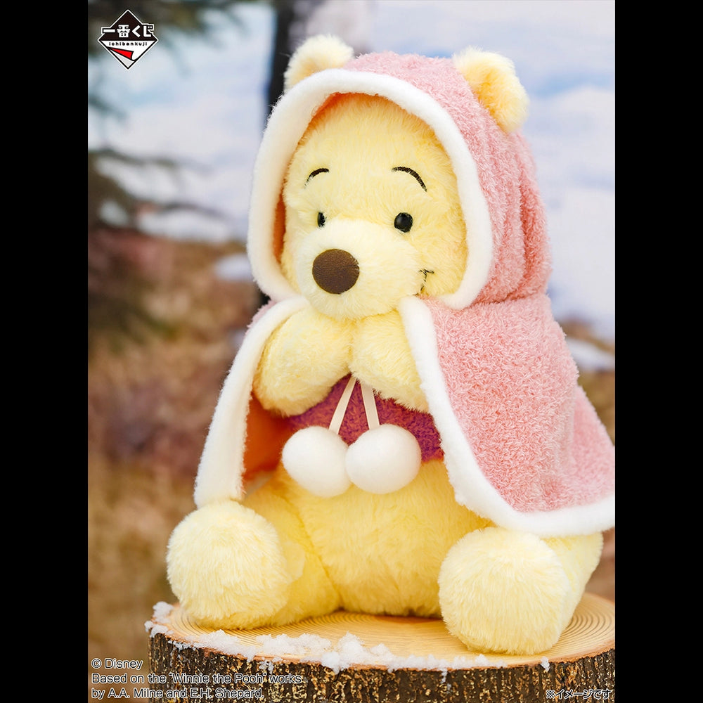 Plush - Ichibansho - Winnie the Pooh - Cozy Winter Days - Last One - Winnie the Pooh - Yellow