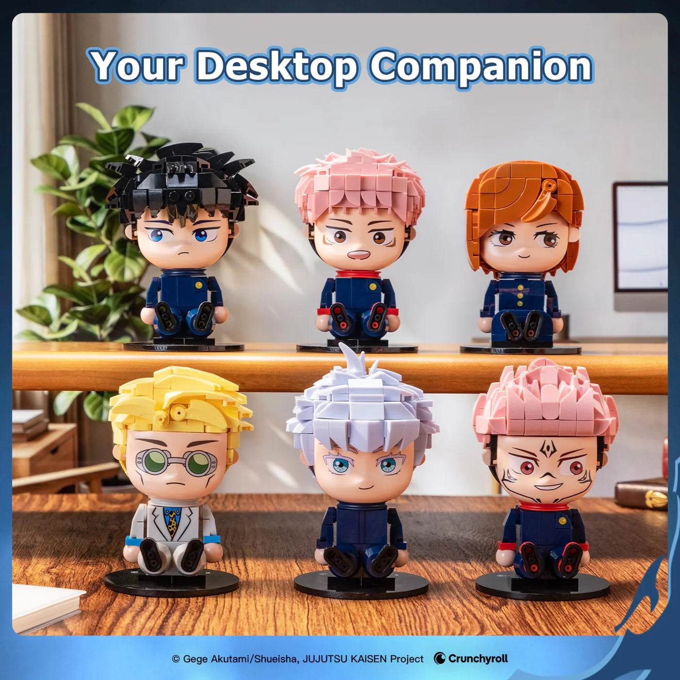 Jujutsu Kaisen Puremind Building Block Sitting Baby Series Blind Box Asst 6pcs