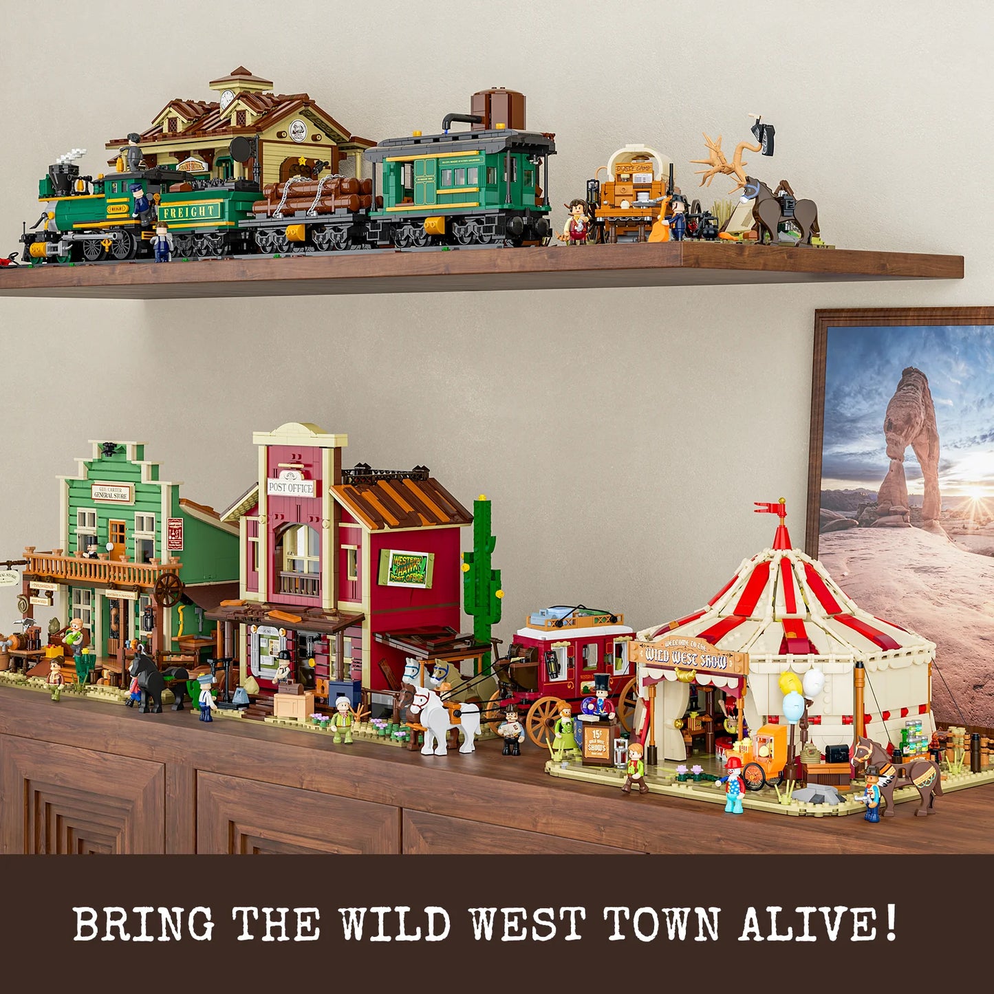 Lumibricks The Old West 14010 Traveling Circus