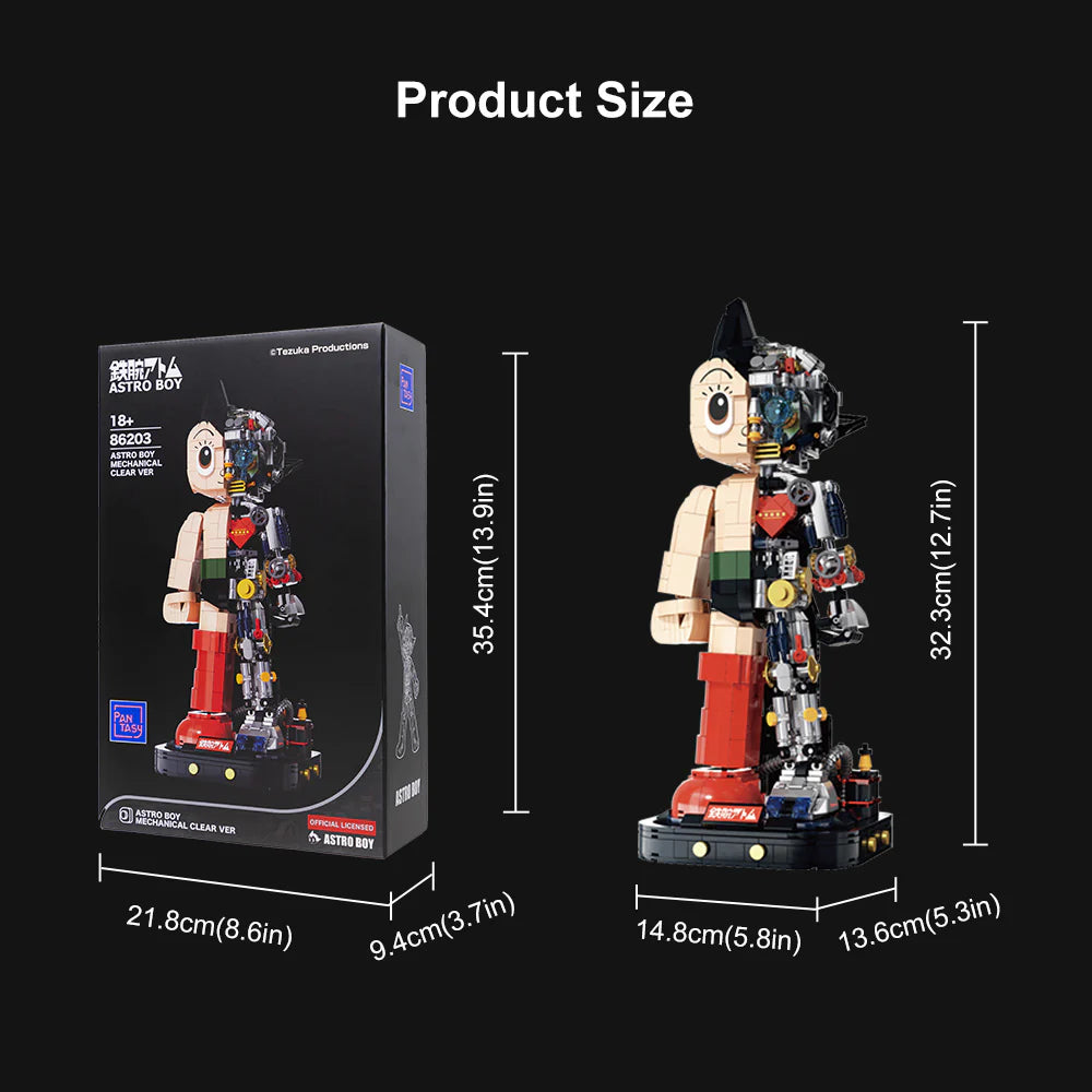 Pantasy Astro Boy Mechanical Clear Version Classic/Light Kit 86203HY