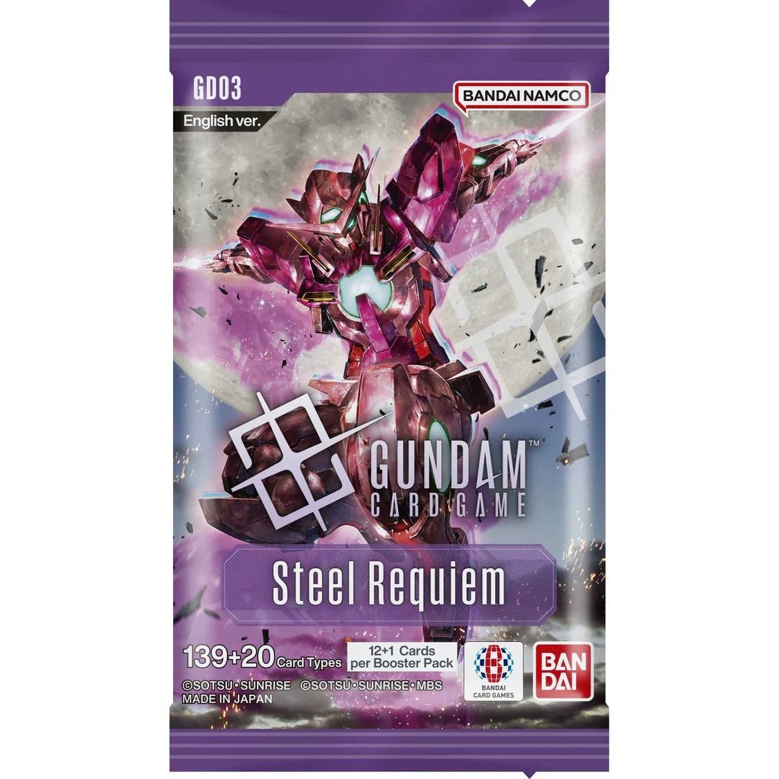 Trading Cards - Booster - Gundam - GD03 - Steel Requiem