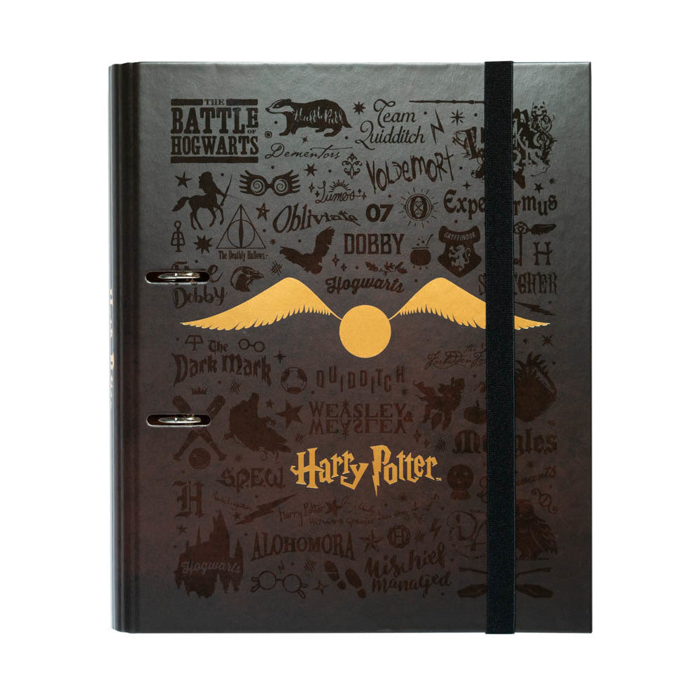 Ranking - Binder - Harry Potter - 2 Rings - Golden Snitch