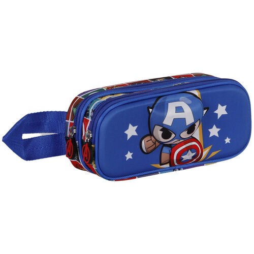 Writing - Pencil case - Captain America - Chibi - Captain America