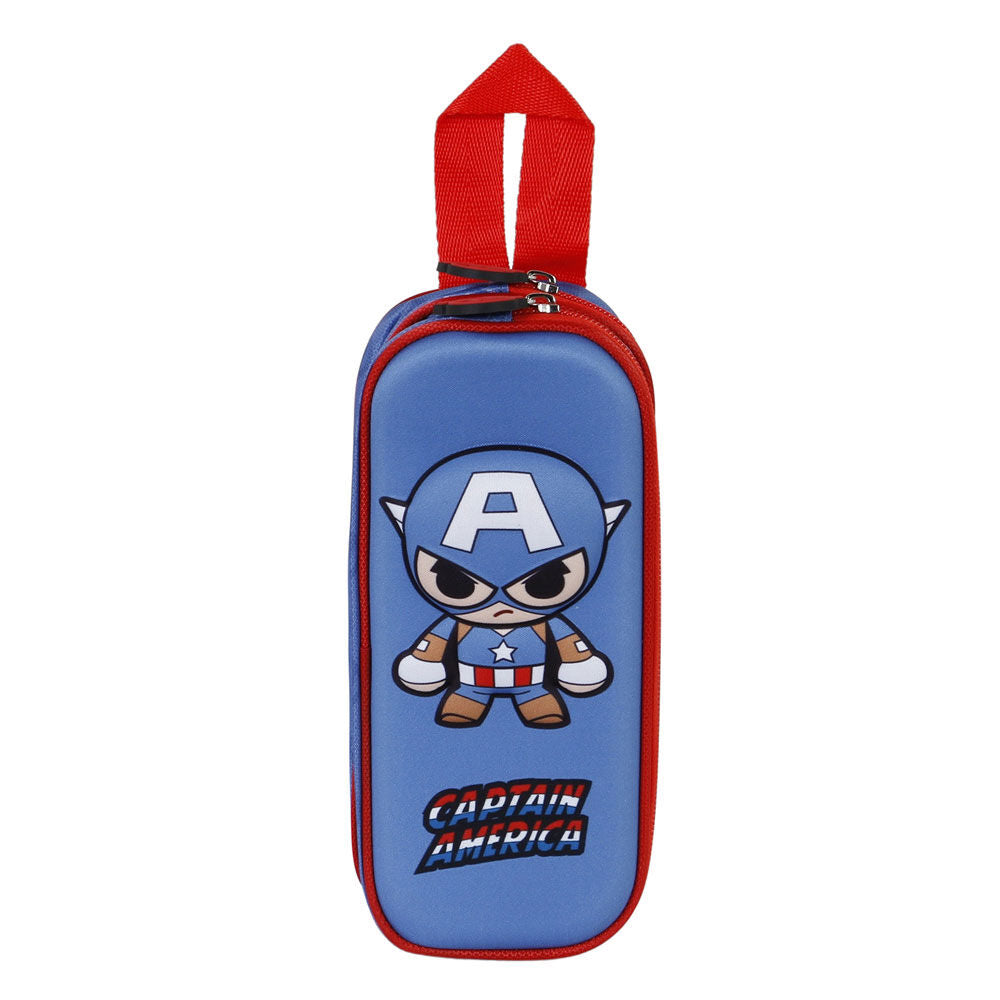 Writing - Pencil case - Captain America - Chibi - Captain America