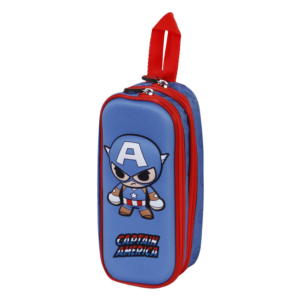 Writing - Pencil case - Captain America - Chibi - Captain America