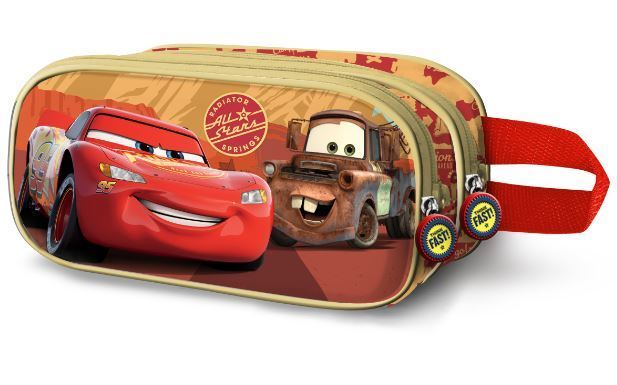 Writing - Pencil case - Cars - Desert Road