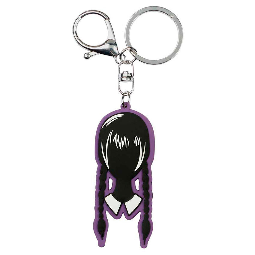 Keychain - Wednesday - Head   - Black