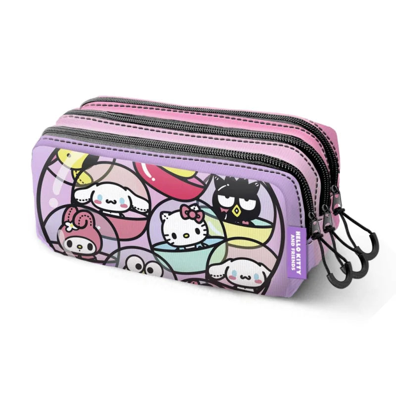 Writing - Pencil case - Sanrio - Gachapon style - Red