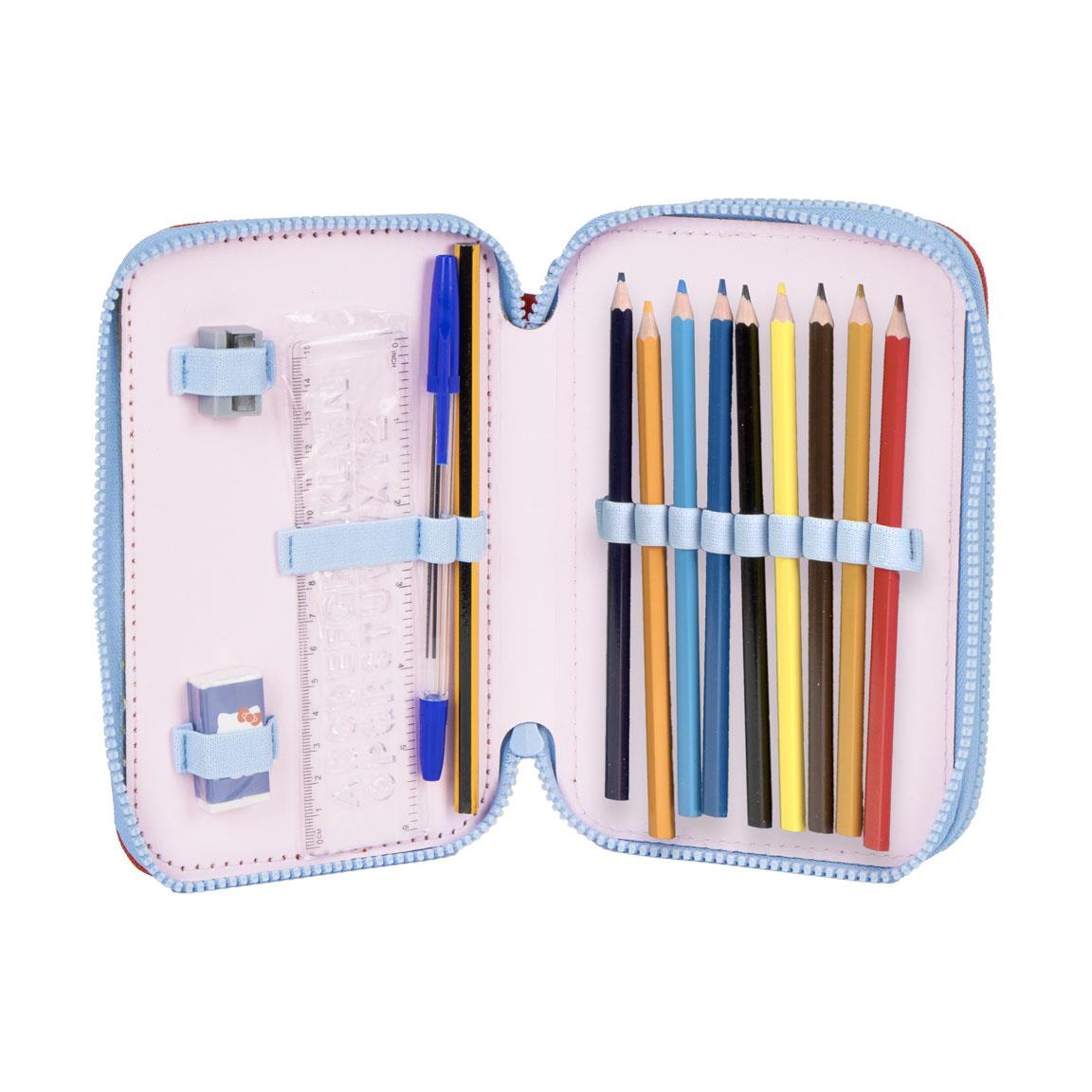 Writing - Pencil case - Sanrio - Hello Kitty - Black