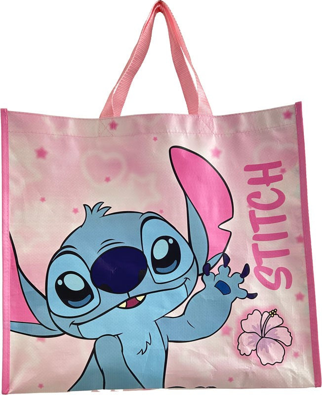 Disney Tote Bag PP 45x40x20cm - Stitch & Angel