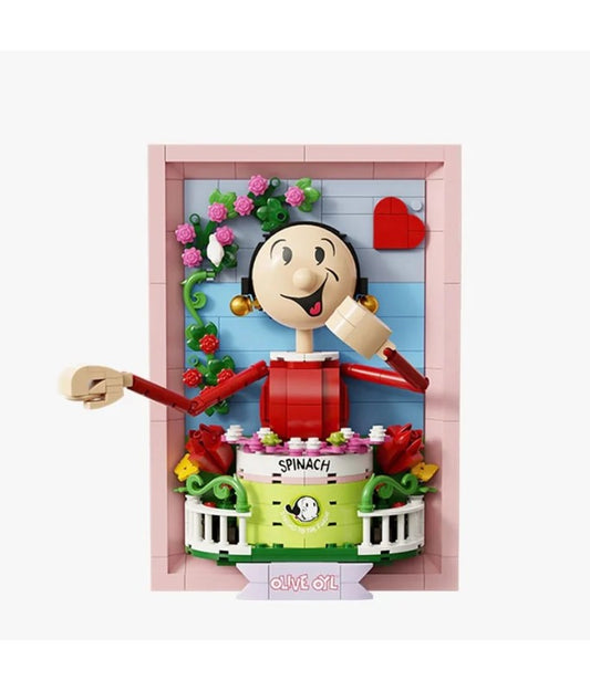 Set de construction - Popeye - Olive Oyl