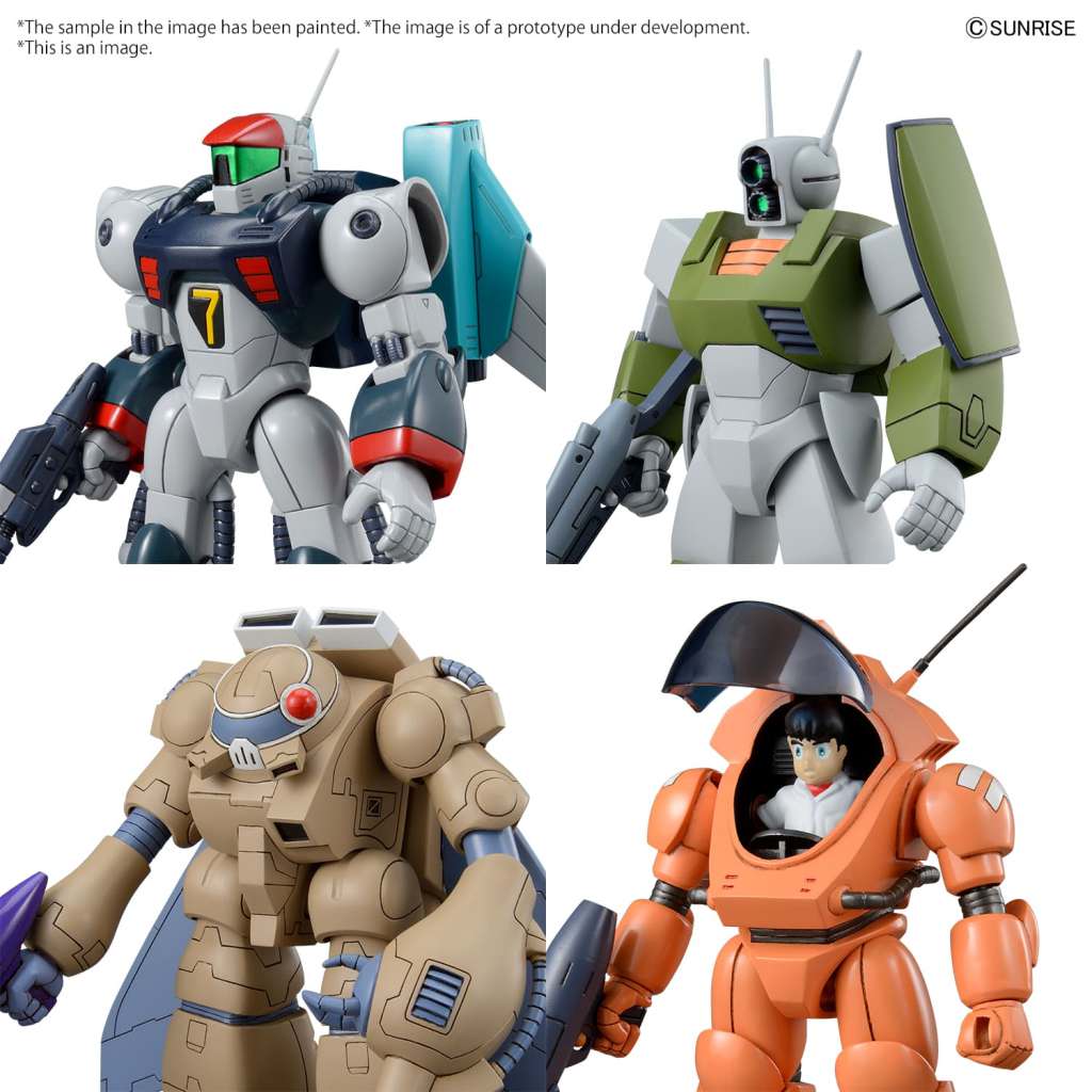 BANDAI – GUNPLA – ROUND VERNIAN VIFAM SET 1