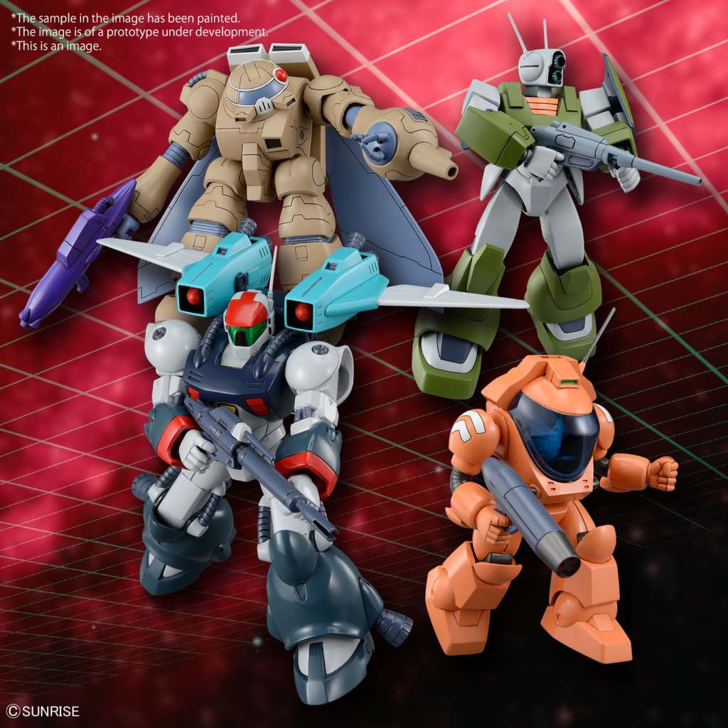 BANDAI – GUNPLA – ROUND VERNIAN VIFAM SET 1