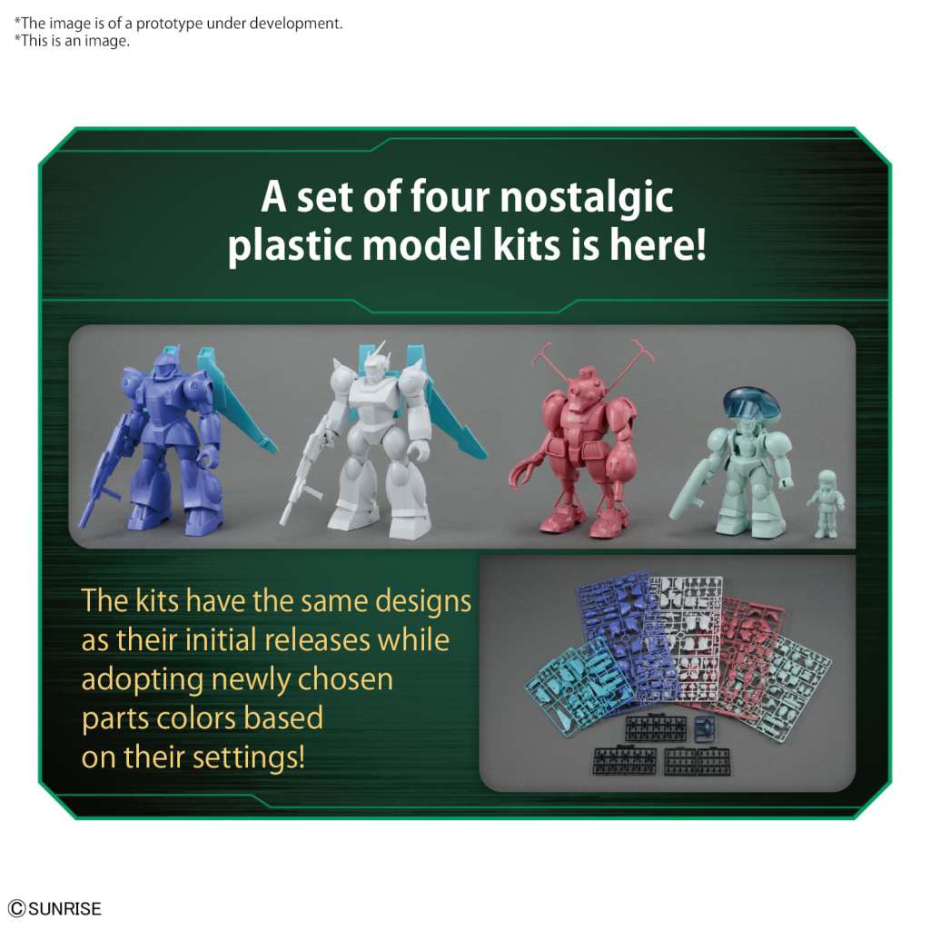 BANDAI – GUNPLA – RUNDES VERNIAN VIFAM SET 2