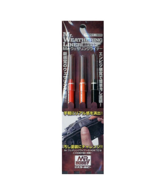 Model marker - Liner Rust Set - Mr. Weathering