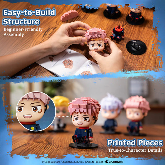 Jujutsu Kaisen Puremind Building Block Sitting Baby Series Blind Box Asst 6pcs