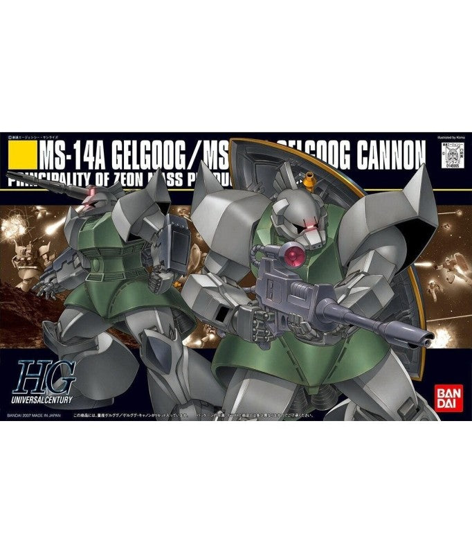 1/144 HGUC Gelgoog/Gelgoog Cannon