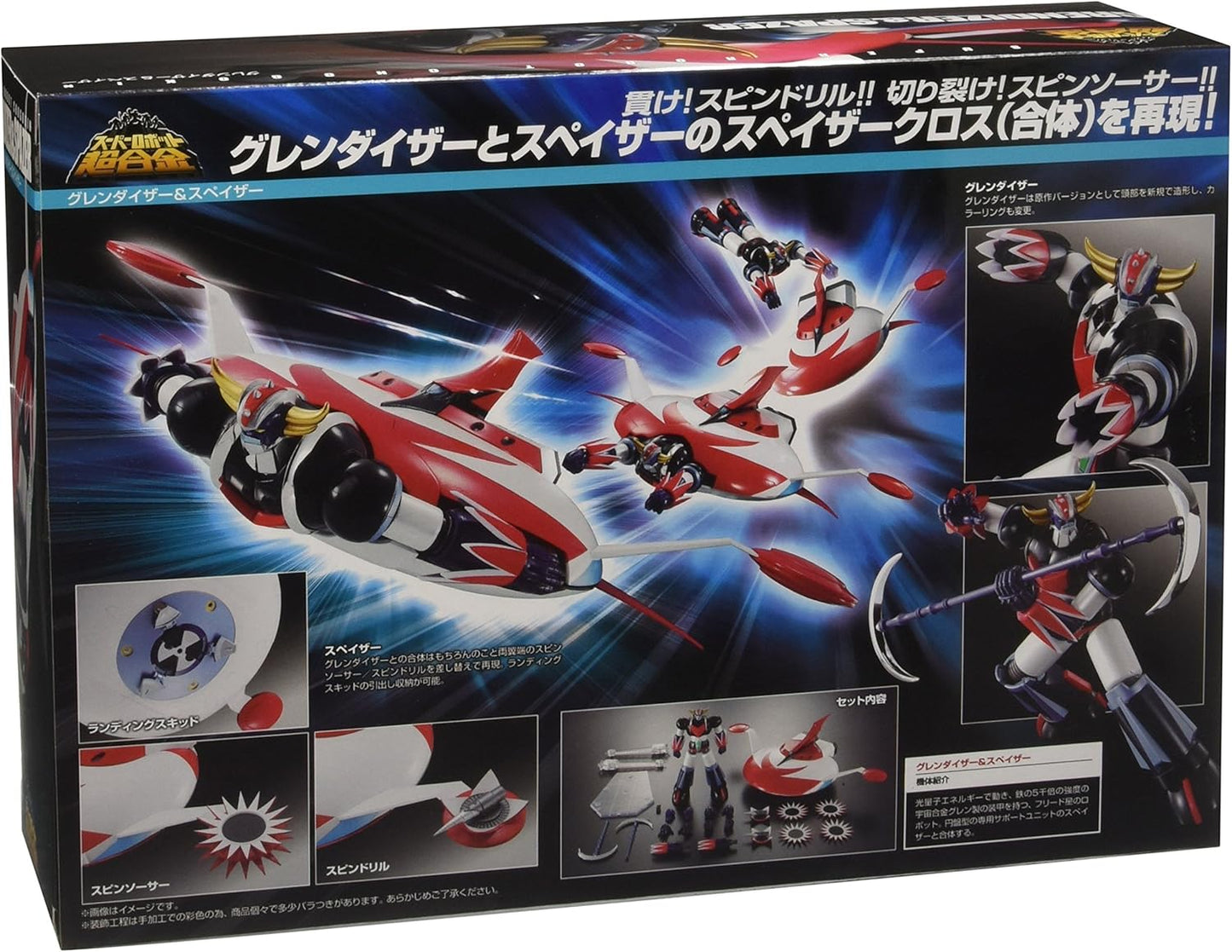 Super Robot Chogokin Grendizer & Spazer