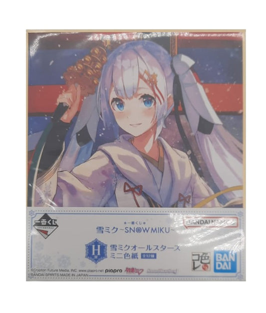 Vocaloïd - Shikishi Mini - MIko Miku - Hatsune Miku