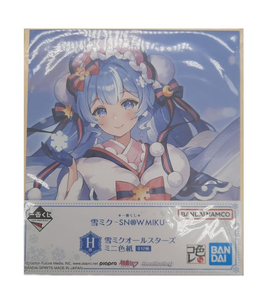 Vocaloïd - Shikishi Mini - Snow Miku - Hatsune Miku
